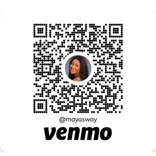 Send Money with Venmo QR code for Maya's Way Inc.