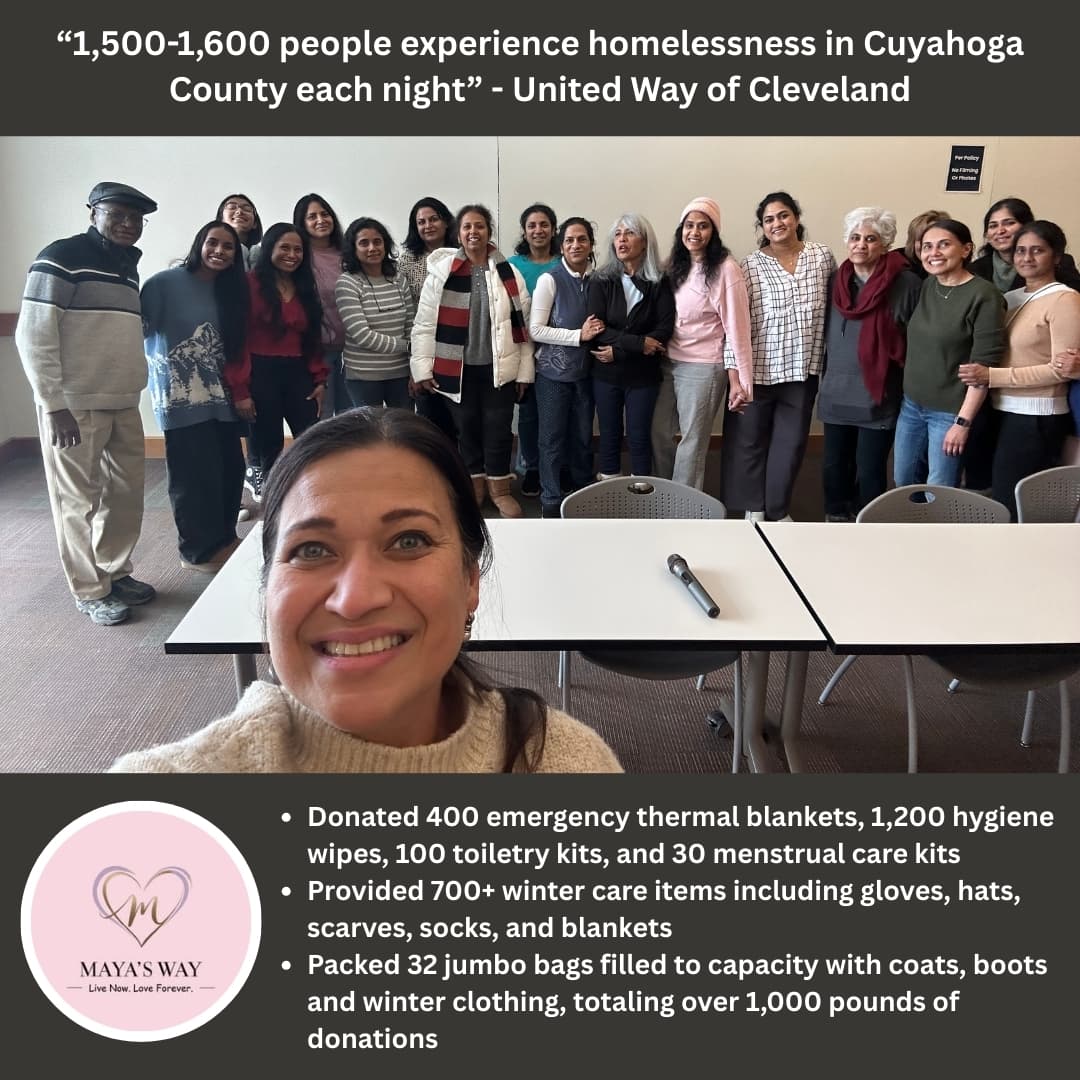 Community volunteers packing donations