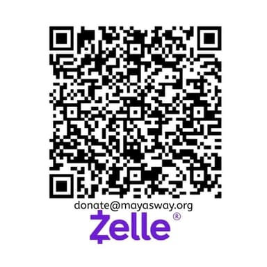 Send Money with Zelle QR code for Maya's Way Inc.