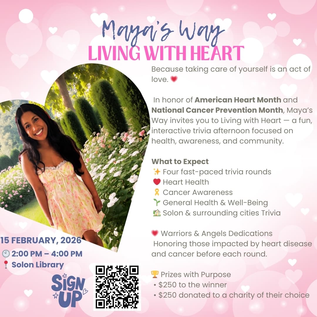 Living with Heart Event Flyer