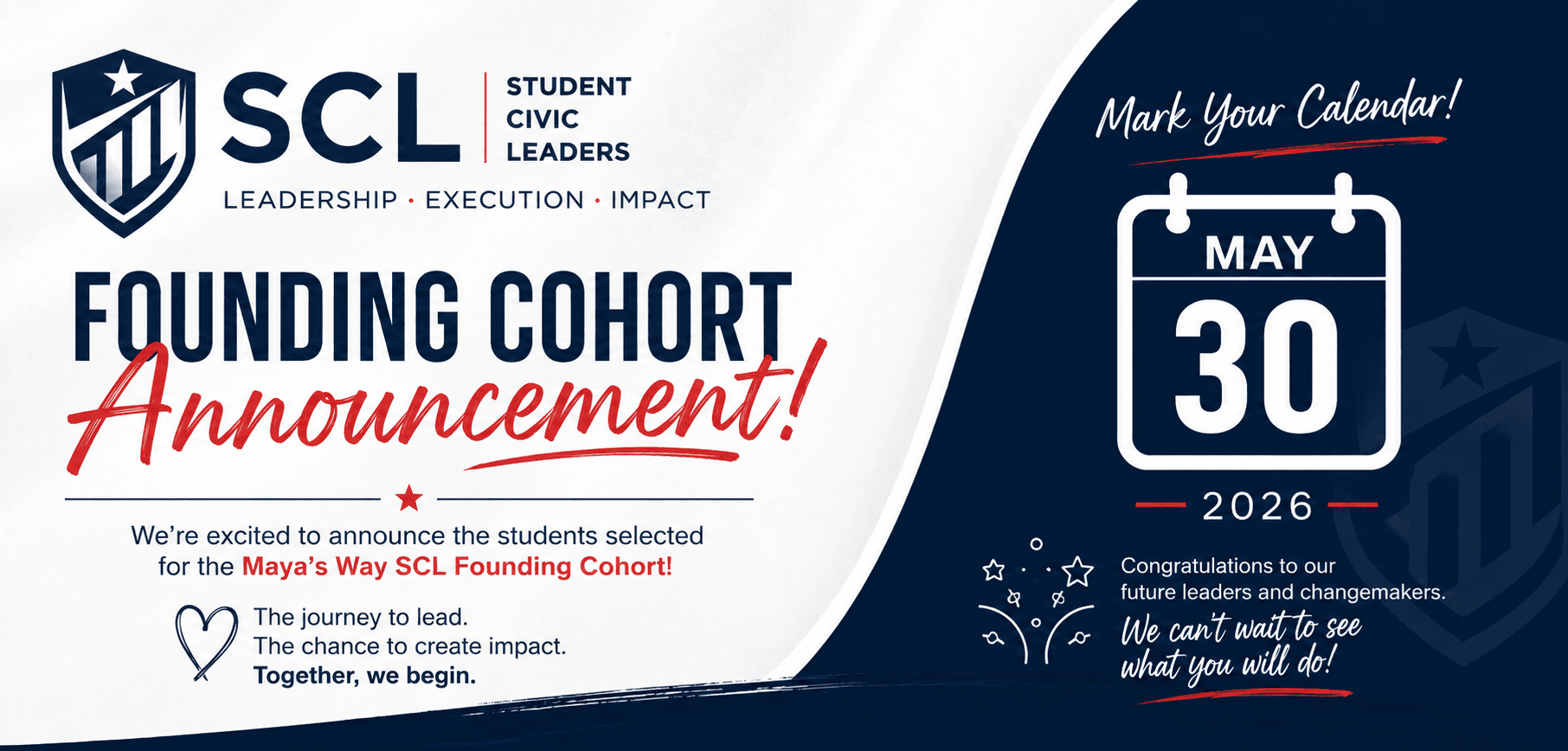 Founding Cohort Announcement event calendar image